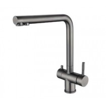 ZERIX LUX-021 GRAPHITE Зміш.для кух. з нерж. сталі SUS304 з вих.для пит.води (кол.графіт) (10 шт/ящ) ZERIX LUX-021 GRAPHITE Зміш.для кух. з нерж. сталі SUS304 з вих.для пит.води (кол.графіт) (10 шт/ящ)