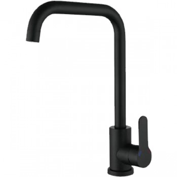 ZERIX DAX-011-G BLACK Змішувач для кухні з нерж. сталі SUS304 (кол. чорний) (10 шт/ящ) ZERIX DAX-011-G BLACK Змішувач для кухні з нерж. сталі SUS304 (кол. чорний) (10 шт/ящ)