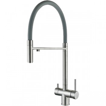 ZERIX KIT-021 REFL.GRAY Зміш.для кух.з сил.вил. з нерж.ст.SUS304 з вих.для пит.води(сірий)(10 шт/ящ) ZERIX KIT-021 REFL.GRAY Зміш.для кух.з сил.вил. з нерж.ст.SUS304 з вих.для пит.води(сірий)(10 шт/ящ)
