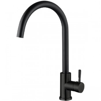 ZERIX LUX-011 BLACK Змішувач для кухні з нерж. сталі SUS304 (кол. чорний) (10 шт/ящ) ZERIX LUX-011 BLACK Змішувач для кухні з нерж. сталі SUS304 (кол. чорний) (10 шт/ящ)