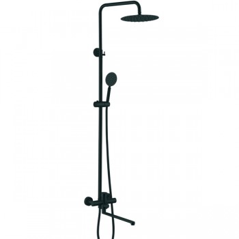 ZERIX DAX-006-J-35cm BLACK Душова колона зі змішувачем з нерж. сталі SUS304 (кол.чорний) (6 шт/ящ) ZERIX DAX-006-J-35cm BLACK Душова колона зі змішувачем з нерж. сталі SUS304 (кол.чорний) (6 шт/ящ)