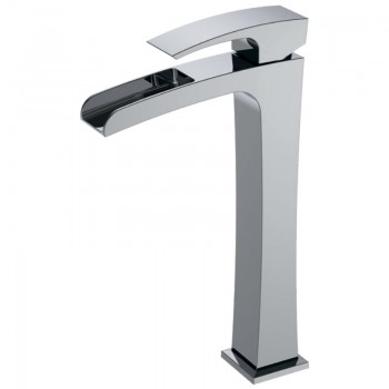 KOER KB-15007-01 Змішувач для умивальника високий водоспад (Колір хром) (8 шт/ящ)