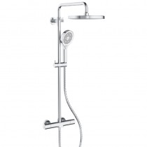 KOER KB-55013-01 Душова колона з термостатичним змішувачем, 3 функції (Колір хром) (4 шт/ящ) KOER KB-55013-01 Душова колона з термостатичним змішувачем, 3 функції (Колір хром) (4 шт/ящ)