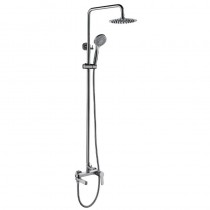 KOER KI-56016-02 Душова колона зі змішувачем, 3 функції, з нерж.сталі SUS304 (Колір нерж) (4 шт/ящ)
