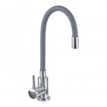 MIXXUS SUS-011 CHROME REFL.GRAY Зміш. для кухні з силік. вил. з нерж. сталі (вил.сірий) (10 шт/ящ) MIXXUS SUS-011 CHROME REFL.GRAY Зміш. для кухні з силік. вил. з нерж. сталі (вил.сірий) (10 шт/ящ)