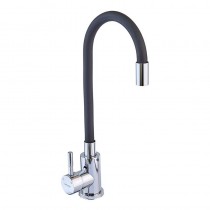 MIXXUS SUS-011 CHROME REFL.BLACK Зміш. для кухні з силік. вил. з нерж. сталі (вил.чорний)(10 шт/ящ) MIXXUS SUS-011 CHROME REFL.BLACK Зміш. для кухні з силік. вил. з нерж. сталі (вил.чорний)(10 шт/ящ)