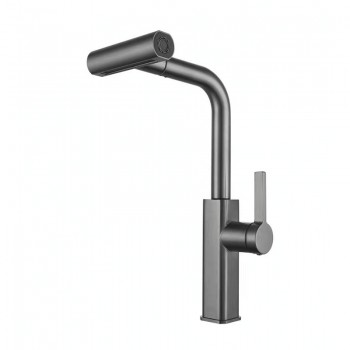 MIXXUS MOZ-014 GRAPHITE Зміш. для кух. з висув.лійкою(4 реж.)з нерж.ст. SUS304 (кол.граф.)(10 шт/ящ) MIXXUS MOZ-014 GRAPHITE Зміш. для кух. з висув.лійкою(4 реж.)з нерж.ст. SUS304 (кол.граф.)(10 шт/ящ)