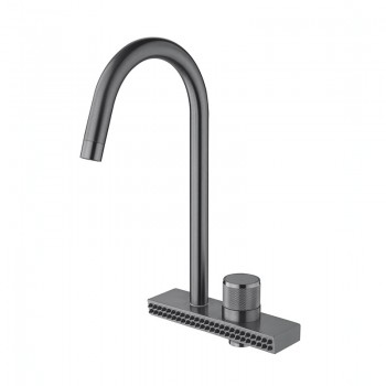 MIXXUS FOL-011 GRAPHITE Зміш. для кухні з функцією "водоспад" з нерж. ст.SUS304 (кол.граф.)(5 шт/ящ) MIXXUS FOL-011 GRAPHITE Зміш. для кухні з функцією "водоспад" з нерж. ст.SUS304 (кол.граф.)(5 шт/ящ)