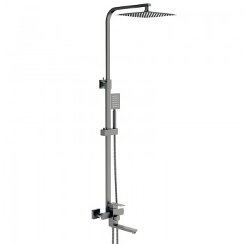 MIXXUS KUB-007-J GRAPHITE Душова колона зі змішувачем з нерж. сталі SUS304 (кол. графіт)(6 шт/ящ) MIXXUS KUB-007-J GRAPHITE Душова колона зі змішувачем з нерж. сталі SUS304 (кол. графіт)(6 шт/ящ)