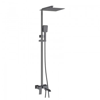 KOER KB-56007-07 Душова колона зі змішувачем, 3 функції (Колір графіт) (3 шт/ящ)