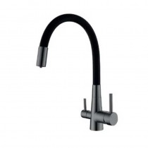 MIXXUS SUS-021 GRAPHITE REFL.BLACK Зміш. для кух.з сил.вил.з н.ст.SUS304 з вих.для пит.води(10шт/ящ) MIXXUS SUS-021 GRAPHITE REFL.BLACK Зміш. для кух.з сил.вил.з н.ст.SUS304 з вих.для пит.води(10шт/ящ)