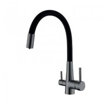MIXXUS SUS-021 GRAPHITE REFL.BLACK Зміш. для кух.з сил.вил.з н.ст.SUS304 з вих.для пит.води(10шт/ящ) MIXXUS SUS-021 GRAPHITE REFL.BLACK Зміш. для кух.з сил.вил.з н.ст.SUS304 з вих.для пит.води(10шт/ящ)