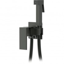 ZERIX LEB9-123 BLACK Змішувач для гігієнічного душу (з лійкою) (кол. чорний) (10 шт/ящ)