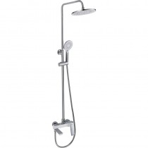 MIXXUS PREMIUM DERBY 009-J WHITE-CHROME Душова колона зі змішувачем (4 шт/ящ) MIXXUS PREMIUM DERBY 009-J WHITE-CHROME Душова колона зі змішувачем (4 шт/ящ)