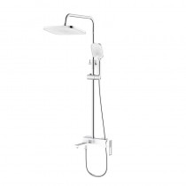 MIXXUS PREMIUM WALTER 009-J WHITE-CHROME Душова колона зі змішувачем (4 шт/ящ) MIXXUS PREMIUM WALTER 009-J WHITE-CHROME Душова колона зі змішувачем (4 шт/ящ)