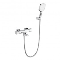 MIXXUS PREMIUM VIRGO 009 (EURO) Змішувач для ванни термост. з коротким виливом (Колір хром)(8 шт/ящ) MIXXUS PREMIUM VIRGO 009 (EURO) Змішувач для ванни термост. з коротким виливом (Колір хром)(8 шт/ящ)