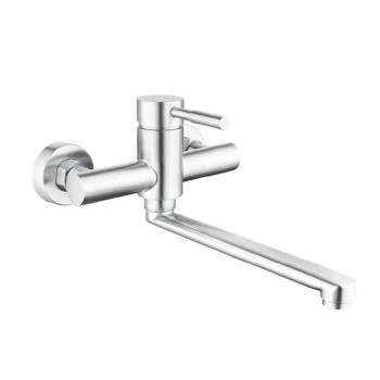 CHAMPION SUS-005 CHROME Змішувач для кухні настінний з нерж. сталі (10 шт/ящ) CHAMPION SUS-005 CHROME Змішувач для кухні настінний з нерж. сталі (10 шт/ящ)