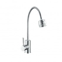 CHAMPION SUS-011 CHROME REFLECTOR Змішувач для кухні з рефл. виливом з нерж. cталі (10 шт/ящ)
