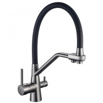 MIXXUS PREMIUM SENNA 021 GRAPHITE Змішувач для кухні з вих. для питної води (Колір графіт)(10 шт/ящ) MIXXUS PREMIUM SENNA 021 GRAPHITE Змішувач для кухні з вих. для питної води (Колір графіт)(10 шт/ящ)