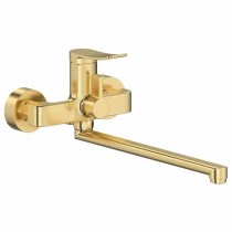 MIXXUS PREMIUM DALI 006 (EURO) BRUSHED GOLD Змішувач для ванни (колір мат. золото) (10 шт/ящ)