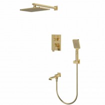 MIXXUS PREMIUM DALI 009 (INNER BOX) BRUSHED GOLD Душова система (вбудована)(кол.мат.золото)(4 шт/ящ) MIXXUS PREMIUM DALI 009 (INNER BOX) BRUSHED GOLD Душова система (вбудована)(кол.мат.золото)(4 шт/ящ)