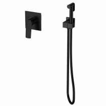 MIXXUS PREMIUM MONE 002 (INNER) BLACK Змішувач(вбудов.)для гігієн.душу(з лійкою)(чорний)(10 шт/ящ)