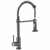 MIXXUS PREMIUM SPRING 017 GRAPHITE Змішувач для кухні з виливом ПРУЖИНА (Колір графіт) (8 шт/ящ) MIXXUS PREMIUM SPRING 017 GRAPHITE Змішувач для кухні з виливом ПРУЖИНА (Колір графіт) (8 шт/ящ)