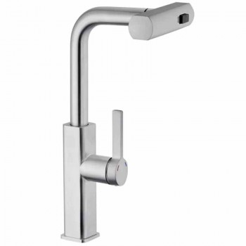 MIXXUS PREMIUM HAMMER 014 Змішувач для кухні з висувним виливом (Колір хром) (8 шт/ящ) MIXXUS PREMIUM HAMMER 014 Змішувач для кухні з висувним виливом (Колір хром) (8 шт/ящ)