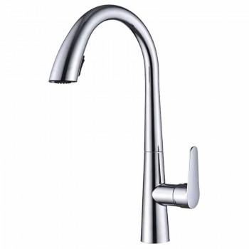 MIXXUS PREMIUM WARTA 014 Змішувач для кухні з висувним виливом (Колір хром) (8 шт/ящ) MIXXUS PREMIUM WARTA 014 Змішувач для кухні з висувним виливом (Колір хром) (8 шт/ящ)