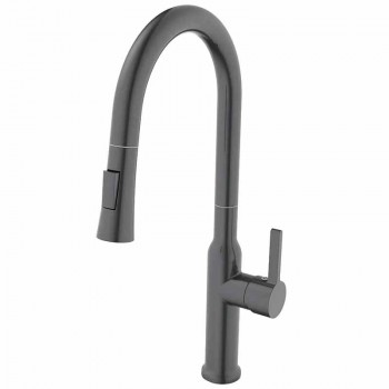 MIXXUS PREMIUM PULL 014 GRAPHITE Змішувач для кухні з висувним виливом (Колір графіт) (8 шт/ящ) MIXXUS PREMIUM PULL 014 GRAPHITE Змішувач для кухні з висувним виливом (Колір графіт) (8 шт/ящ)