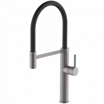 MIXXUS PREMIUM OLIWER 017 GRAPHITE REFL.BLACK Зміш.для кухні (Кол.графіт.+силік.вилив чорн.)(8шт/ящ) MIXXUS PREMIUM OLIWER 017 GRAPHITE REFL.BLACK Зміш.для кухні (Кол.графіт.+силік.вилив чорн.)(8шт/ящ)