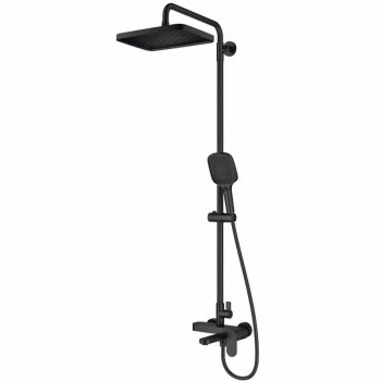 KOER KB-56030-05 Душова колона зі змішувачем, 3 функції (Колір чорний) (3 шт/ящ)