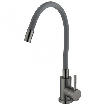 MIXXUS SEO-011 GRAPHITE REFL.GRAY Зміш.для кух.з силік.вил.з нерж.сталі SUS304 (кол.графіт)(10шт/ящ) MIXXUS SEO-011 GRAPHITE REFL.GRAY Зміш.для кух.з силік.вил.з нерж.сталі SUS304 (кол.графіт)(10шт/ящ)