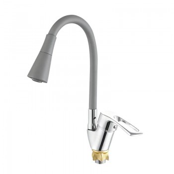 ZERIX YUT 181 REFLECTOR GRAY Змішувач для кухні з силік. виливом (кол.вил.сірий) (10 шт/ящ) ZERIX YUT 181 REFLECTOR GRAY Змішувач для кухні з силік. виливом (кол.вил.сірий) (10 шт/ящ)