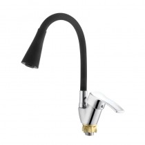ZERIX YUT 279 REFLECTOR BLACK Змішувач для кухні з силік. виливом (кол.вил.чорний) (10 шт/ящ) ZERIX YUT 279 REFLECTOR BLACK Змішувач для кухні з силік. виливом (кол.вил.чорний) (10 шт/ящ)