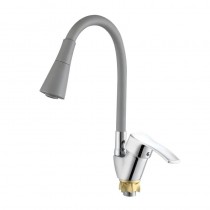 ZERIX YUT 279 REFLECTOR GRAY Змішувач для кухні з силік. виливом (кол.вил.сірий) (10 шт/ящ) ZERIX YUT 279 REFLECTOR GRAY Змішувач для кухні з силік. виливом (кол.вил.сірий) (10 шт/ящ)