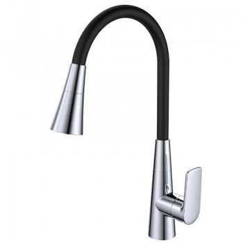 MIXXUS PREMIUM MATIS 011-T (NUT) REFL.BLACK Змішувач для кухні(Кол.хром+силік.вилив чорний)(10шт/ящ) MIXXUS PREMIUM MATIS 011-T (NUT) REFL.BLACK Змішувач для кухні(Кол.хром+силік.вилив чорний)(10шт/ящ)