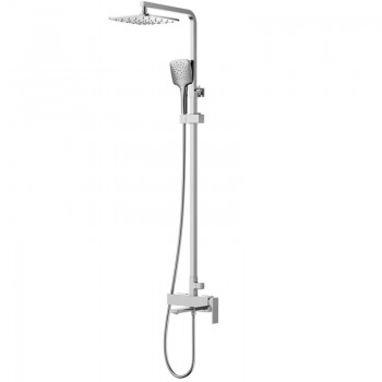 KOER KB-56039-01 Душова колона зі змішувачем, 3 функції (Колір хром) (3 шт/ящ) KOER KB-56039-01 Душова колона зі змішувачем, 3 функції (Колір хром) (3 шт/ящ)