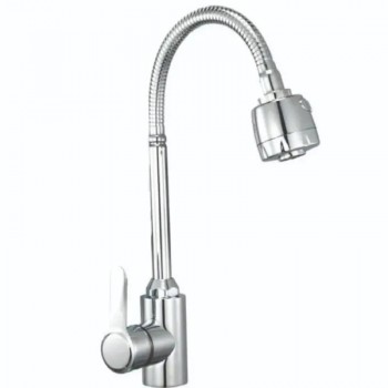 ZERIX EZA-011 CHROME REFLECTOR Зміш. для кухні з рефл. вил. з нерж. сталі (кол.хром) (10 шт/ящ) ZERIX EZA-011 CHROME REFLECTOR Зміш. для кухні з рефл. вил. з нерж. сталі (кол.хром) (10 шт/ящ)
