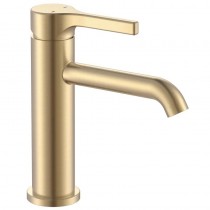 ZERIX REX-001-B BRUSHED GOLD Змішувач для умивальника з нерж. сталі (Колір матове золото) (12 шт/ящ)