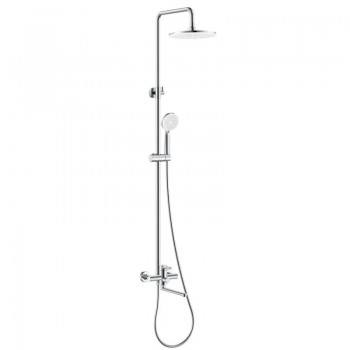 ZERIX REX-009-J CHROME Душова колона зі змішувачем з нерж. сталі (Колір хром) (4 шт/ящ) ZERIX REX-009-J CHROME Душова колона зі змішувачем з нерж. сталі (Колір хром) (4 шт/ящ)