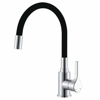 ZERIX REX-011 CHROME REFL.BLACK Змішувач для кухні з нерж. сталі (Кол.хром+сил.вил.чорний)(12 шт/ящ) ZERIX REX-011 CHROME REFL.BLACK Змішувач для кухні з нерж. сталі (Кол.хром+сил.вил.чорний)(12 шт/ящ)