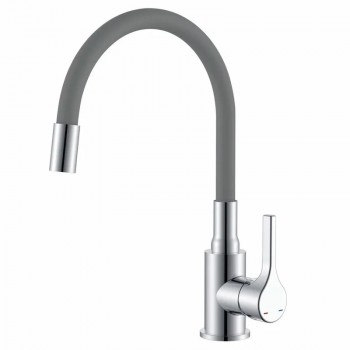 ZERIX REX-011 CHROME REFL.GREY Змішувач для кухні з нерж. сталі (Колір хром+сил.вил.сірий)(12 шт/ящ) ZERIX REX-011 CHROME REFL.GREY Змішувач для кухні з нерж. сталі (Колір хром+сил.вил.сірий)(12 шт/ящ)