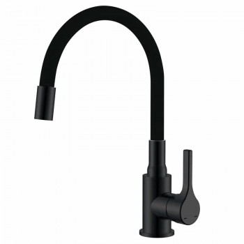 ZERIX REX-011 BLACK REFL.BLACK Змішувач для кухні з нерж.сталі (Кол.чорн.+силік.вил.чорн.)(12 шт/ящ) ZERIX REX-011 BLACK REFL.BLACK Змішувач для кухні з нерж.сталі (Кол.чорн.+силік.вил.чорн.)(12 шт/ящ)