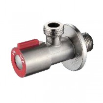 ZERIX LR70507H Кран для підключення сантехприладів з нерж. сталі SUS304 (колір: червоний)
