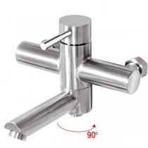 MIXXUS SUS-009 (EURO) Змішувач для ванни з нерж. сталі SUS304 (12 шт/ящ)