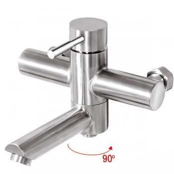 MIXXUS SUS-009 (EURO) Змішувач для ванни з нерж. сталі SUS304 (12 шт/ящ)