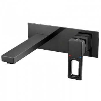 KOER KB-16009-07 Змішувач для умивальника вбудований (Колір графіт) (8 шт/ящ)