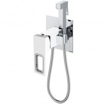 KOER KB-23009-04 Змішувач для гігієнічного душу (Колір хром+білий) (8 шт/ящ)