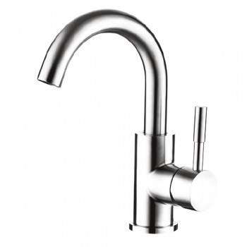 HAIBA SUS-001-C CHROME Змішувач для умивальника з нерж. сталі SUS304 (10 шт/ящ) HAIBA SUS-001-C CHROME Змішувач для умивальника з нерж. сталі SUS304 (10 шт/ящ)